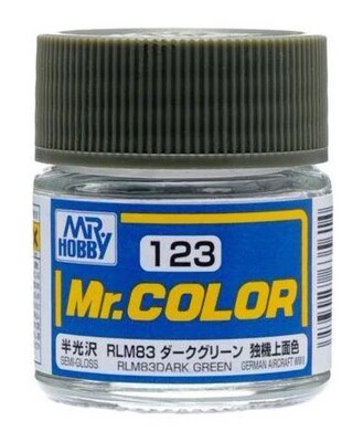 郡仕C123RLM83暗绿色油性模型漆