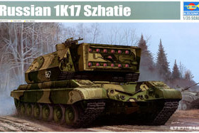 TRUMPETER/小号手 05542 俄罗斯 1K17 `Szhatie` 激光战车