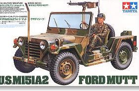 TAMIYA/田宫 35123 福特 M151A2 4X4轻型作战越野车 (1/35)