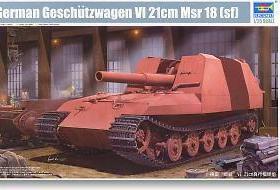 TRUMPETER/小号手 01540 Geschuetzwagen VI 21cm Msr 18 (sf)