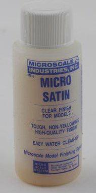MICROSCALE MI-5 MICRO SATIN 1盎司(33ml)水性半光泽透明保护漆