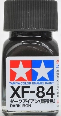 TAMIYA/田宫 80384 XF-84 黑铁色 10ml珐琅系油性模型油漆