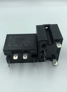 宏发继电器 HF116F 2-024DL-1HS 24VDC 四脚30A DC24V