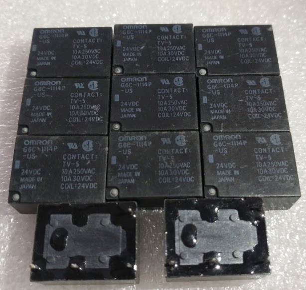G6C-1114P-US 24VDC 欧姆龙继电器 G6C-1114P-US 24VDC 10A