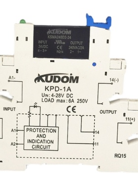 KSMA240D2-24 库顿KUDOM固态继电器 KPD-1A 24VDC