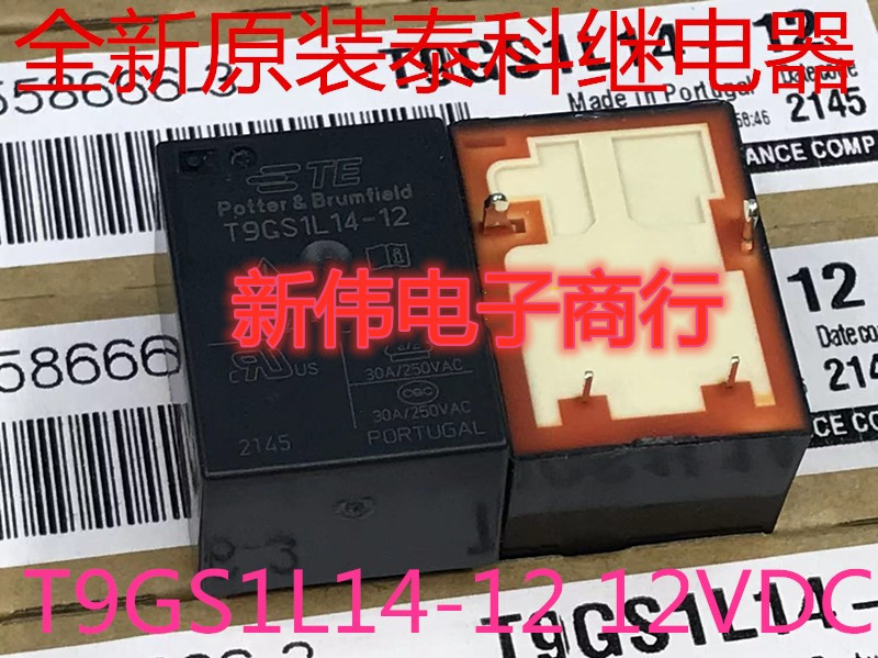 T9GS1L14-12 12VDC 全新原装泰科继电器 现货库存 可直拍