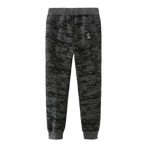 Бархатные камуфляжные флисовые трендовые штаны для влюбленных для отдыха подходит для мужчин и женщин, увеличенная толщина, облегающий крой