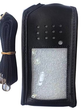 特易通MD-390对讲机配件皮套保护套防摔套+挂绳袋