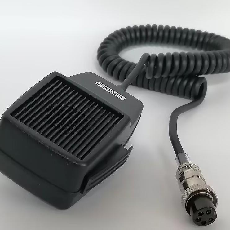 CB机COBRA眼镜蛇对讲机CB-507车载话咪CB话筒航空头5芯手咪麦克风