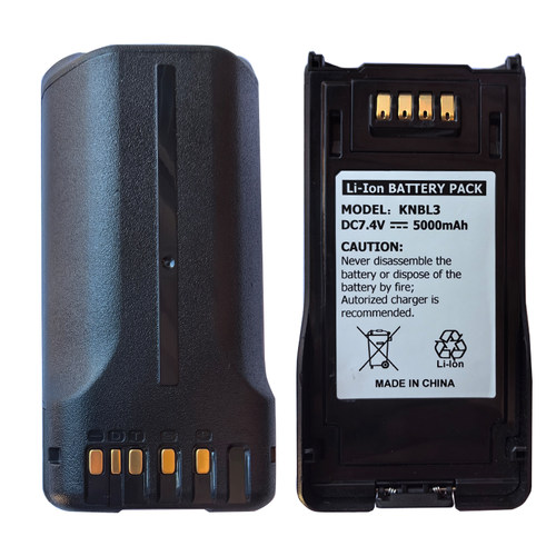 对讲机电池KNB-L3加厚电NX5200/TK5230/TK5430/VP6430 5000mAh