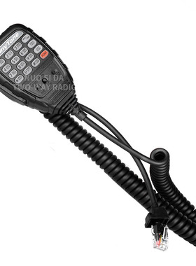 自由通车台AT-688plus手咪AT-588话筒车载电台捷灵通SMP908喊话器