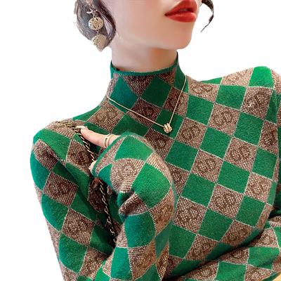 半高领毛衣春秋洋气打底衫