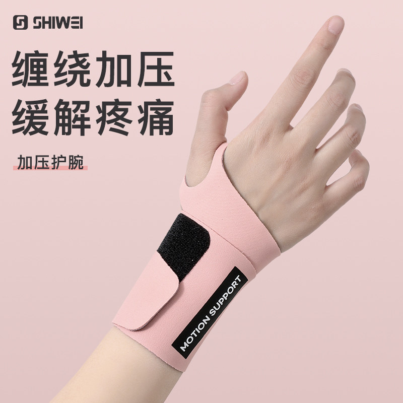 运动护腕女薄款扭伤手腕男腱鞘健身羽毛球网球吸汗专用手腕护套夏图片
