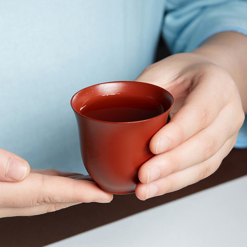 紫砂品杯主人杯功夫茶具