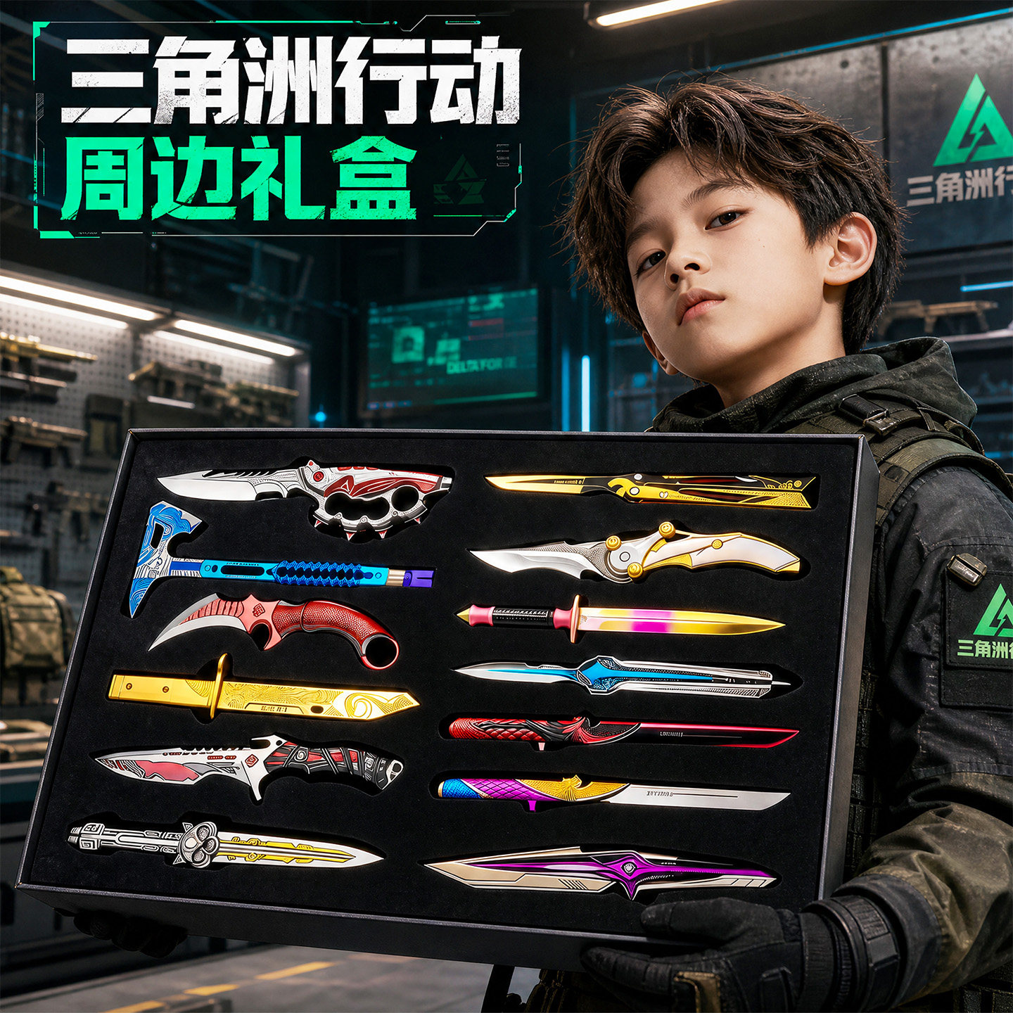 三角洲行动周边模型玩具刀北极星图片