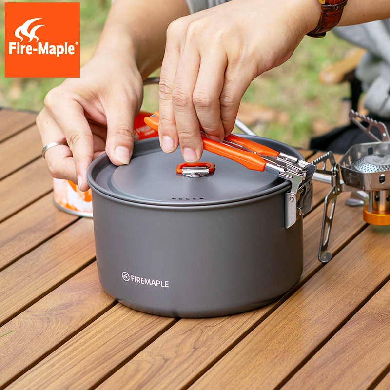火枫盛宴中锅1.5l户外锅具便携