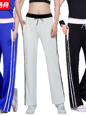 浩舟健身跳操速干服舞蹈裤广场舞裤女新款弹力专用练功裤子5210