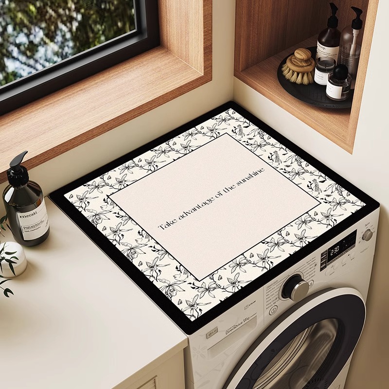 姗珊来迟洗衣机盖垫吸水防滑防晒