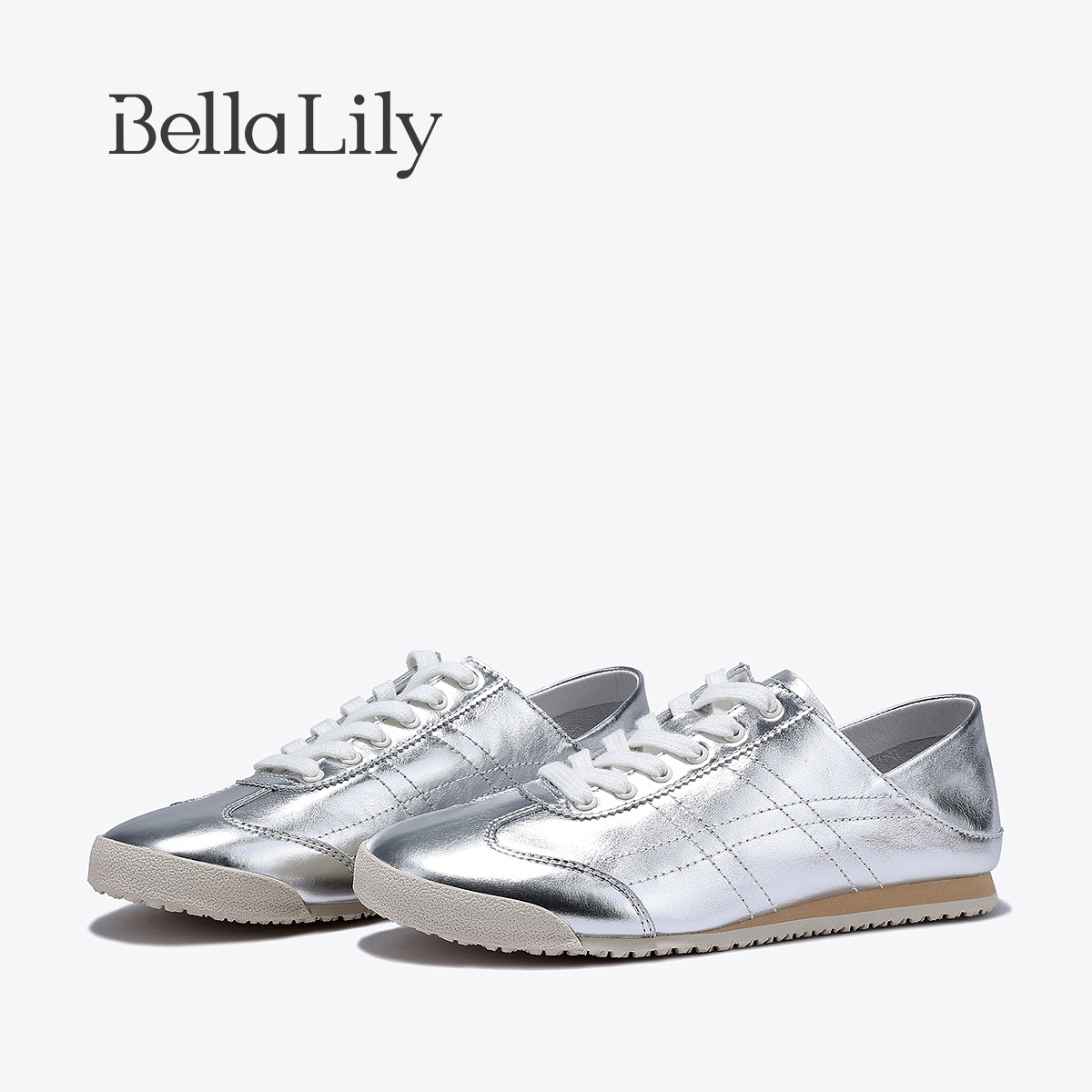 bellalily时尚平底两穿德训鞋