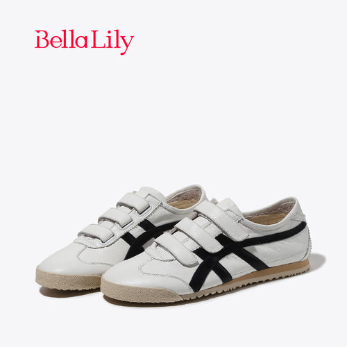 bellalily夏季魔术贴休闲鞋百搭