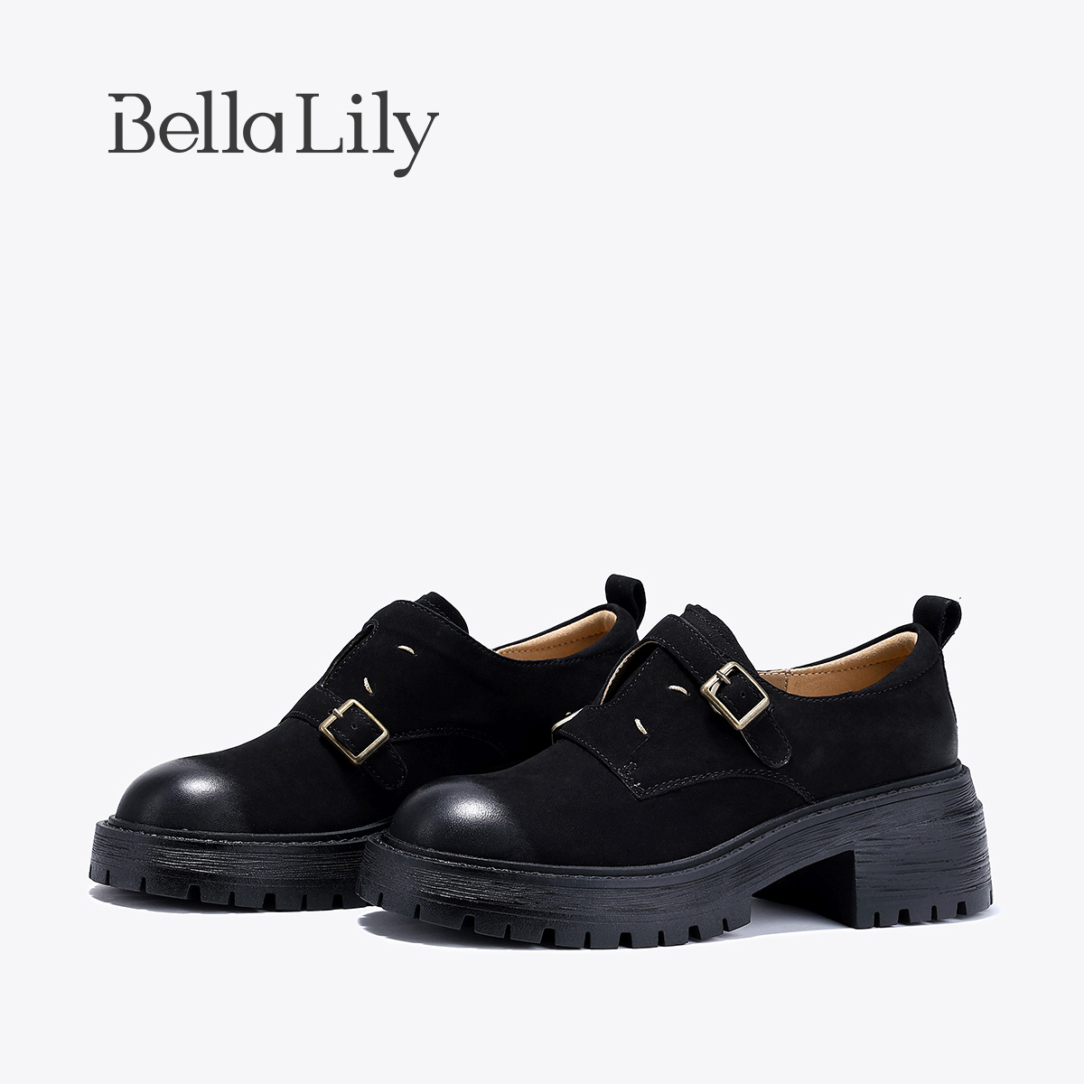 BellaLily时尚单鞋复古潮流