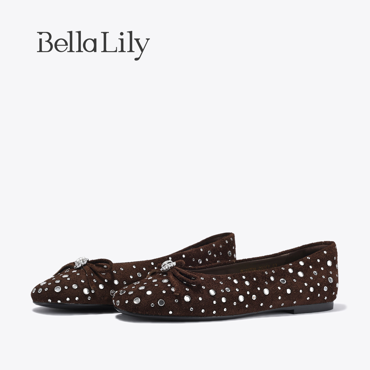 BellaLily2025夏季新款复古欧美风单鞋女浅口平底芭蕾鞋四季鞋子