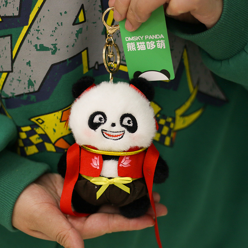 可爱萌吒儿哪吒毛绒玩具小挂件背包挂饰玩偶生日公仔成都基地同款