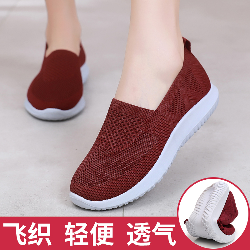 老北京布鞋舒适透气休闲鞋一脚蹬