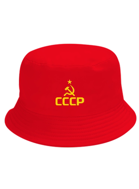 原前苏联CCCP苏维埃共和国共产社会主义渔夫帽子男女盆帽遮太阳帽