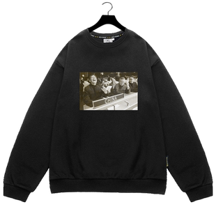 乔冠华乔的笑中国重返联合国爱国纪念圆领卫衣套头男女长袖上衣服