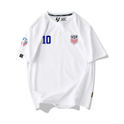 2024美洲杯美国队普利西奇t恤