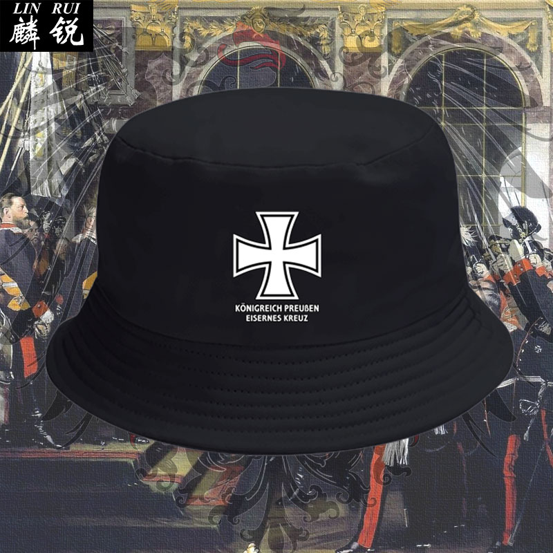 德国渔夫帽子男女防晒休闲勋章