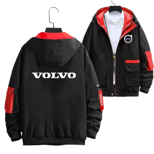 重卡斯堪尼亚雷诺三一重工重汽陕汽重卡连帽夹克男外套