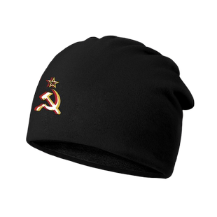 苏维埃CCCP共和国前苏联社会主义包头帽子男女护耳户外保暖套头帽