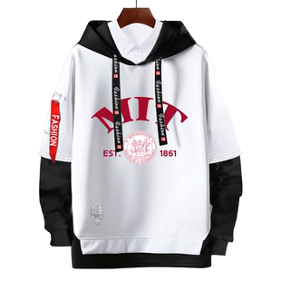 麻省理工大学校服美国大学校园文化纪念连帽卫衣男女外套帽衫衣服