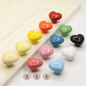 爱心陶瓷磁吸挂钩多功能钥匙挂架包装 饰挂件冰箱强力磁铁壁挂无痕