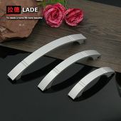 拉德铝合金实心拉手现代简约衣柜门柜子抽屉橱柜哑光太空铝材拉手