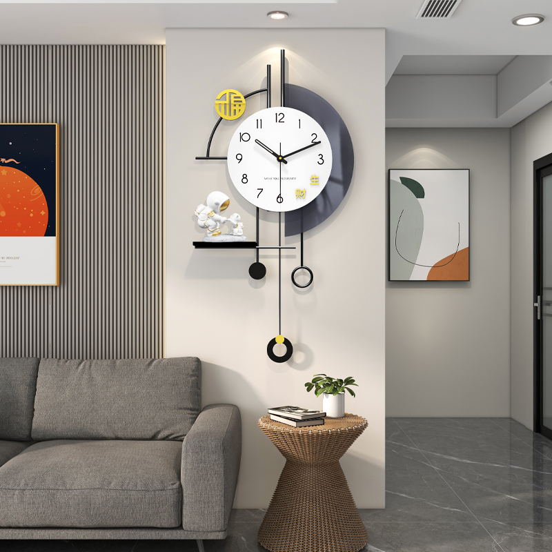 2025新款现代简约大气钟表挂钟