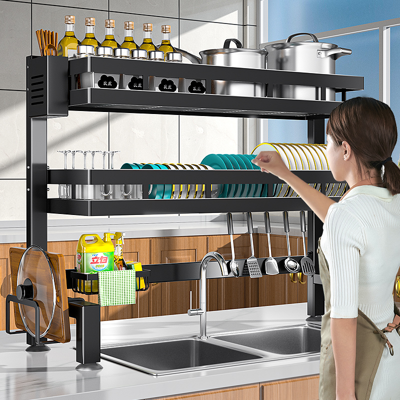 多功能厨房水槽置物架