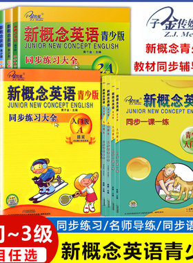 新概念英语青少版同步语法大全