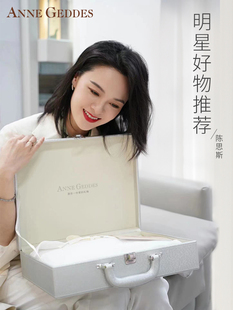 AnneGeddes新生儿礼盒初生宝宝用品满月婴儿衣服高档礼物见面礼