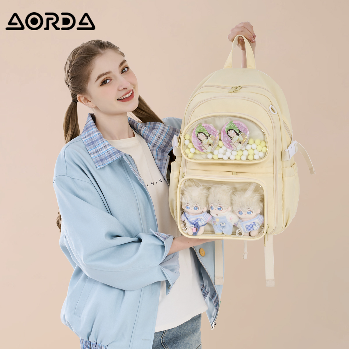 AORDA二次元高颜值双肩背包