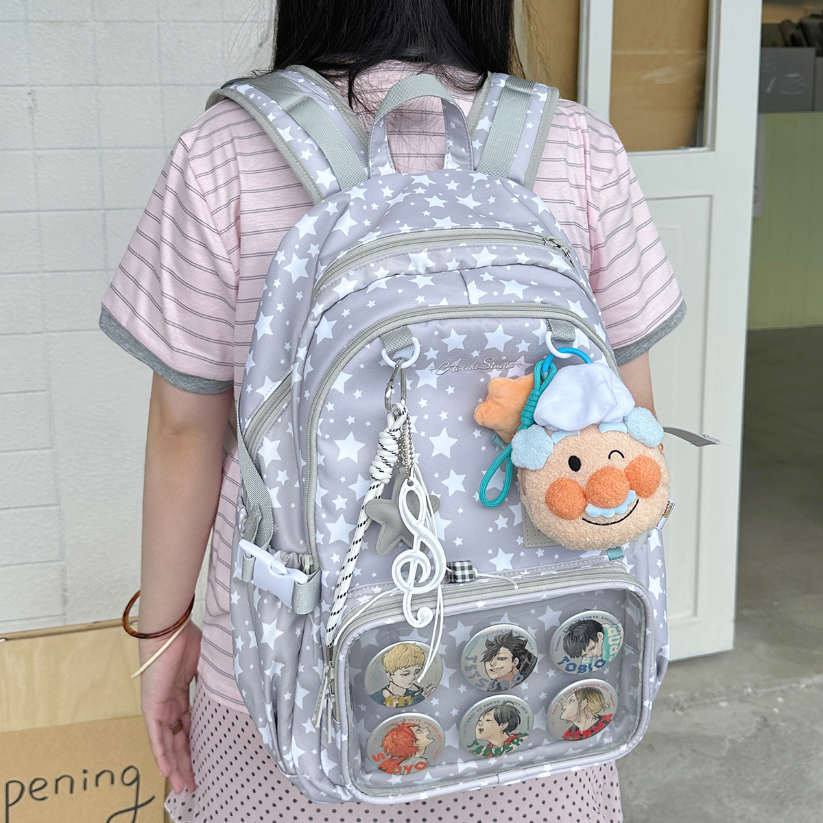 AORDA痛包书包初中女生大容量