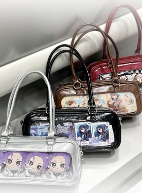 AORDA 小食量制服痛包斜挎单肩法棍痛日常吧唧包外出二次元手提包