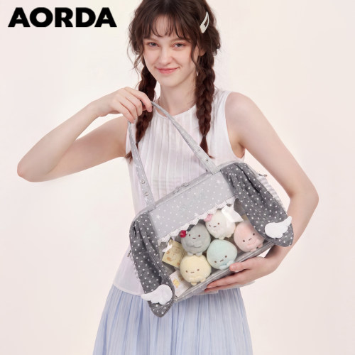 AORDA原创二次元波点微痛包娃包