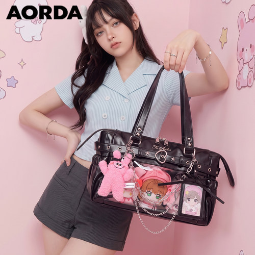 AORDA新款机车痛包大容量吧唧包