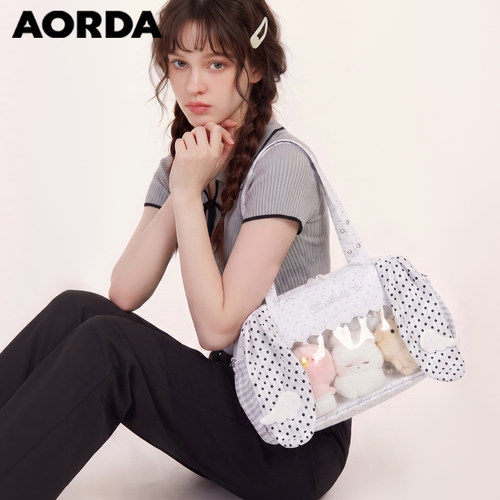 AORDA追星波点微痛包小食量娃包