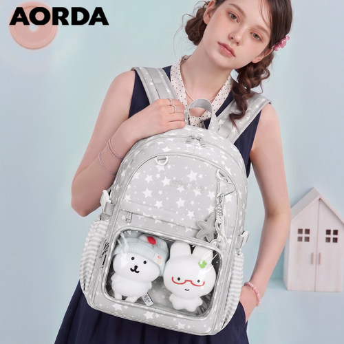 AORDA通勤痛包简约旅行双肩背包