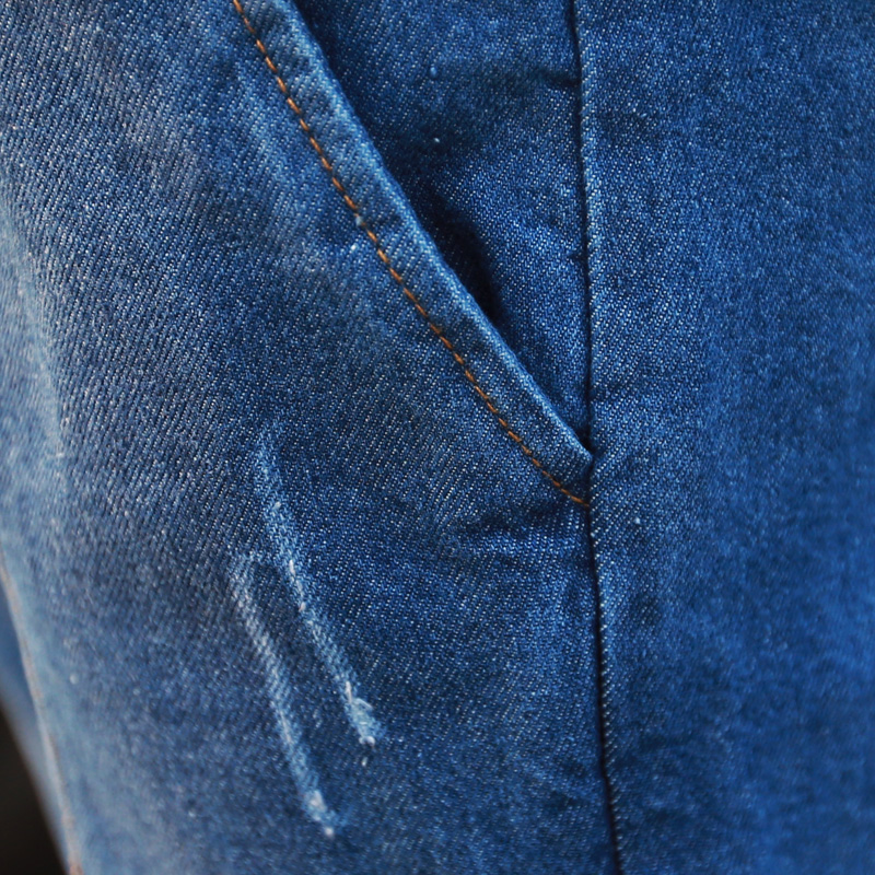 Jeans pour jeunesse pieds Slim pour printemps - Ref 1463011 Image 4