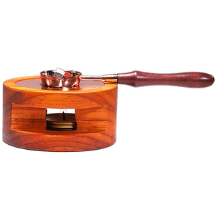 火漆小熔炉 复古火漆印章用小鹿炉子文艺火漆蜡粒周边配件火漆勺子加热香薰小白蜡